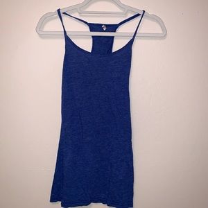Heathered Blue Racerback Camisole